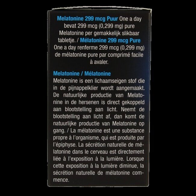 Lucovitaal Mélatonine pure 0,299 mg 500 comprimés