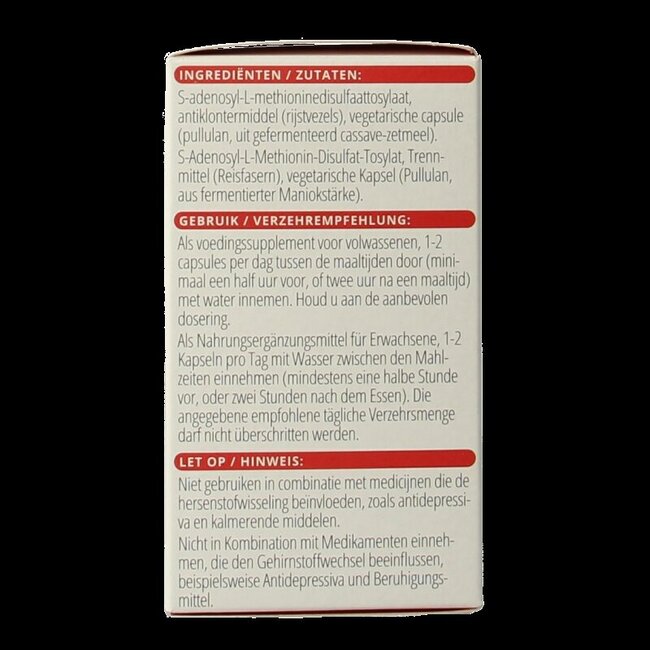 Vitals SAMe 200 mg 60 gélules végétales