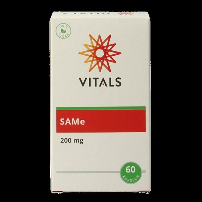 Vitals SAMe 200mg 60 Vegetarische capsules