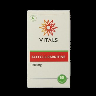 Vitals Vitals Acétyl-L-Carnitine 500 mg 60 gélules végétales