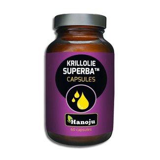 Hanoju Hanoju Huile de Krill 500mg 60 Gélules Végétariennes