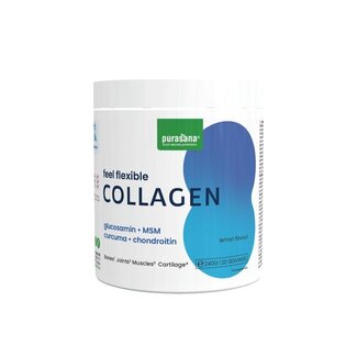Purasana Purasana Feel flexible collageen MSM kurkuma glucosamine 240 Gram