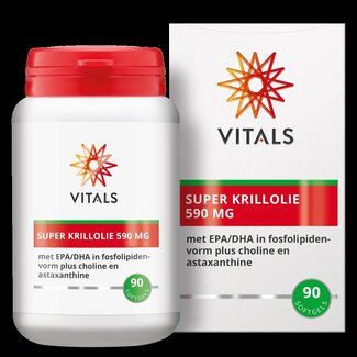Vitals Vitals Super krillolie 590mg 90 Softgels