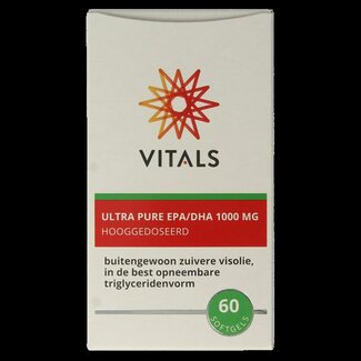 Vitals Vitals EPA/DHA Ultra pure 1000mg 60 Softgels