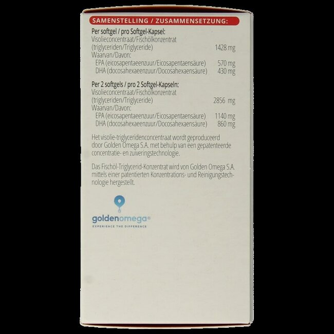 Vitals EPA/DHA Ultra pure 1000 mg 60 capsules molles