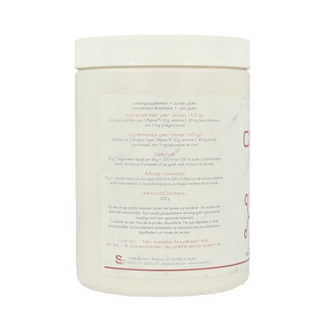 SoriaBel Collageen poeder peptan 350 Gram