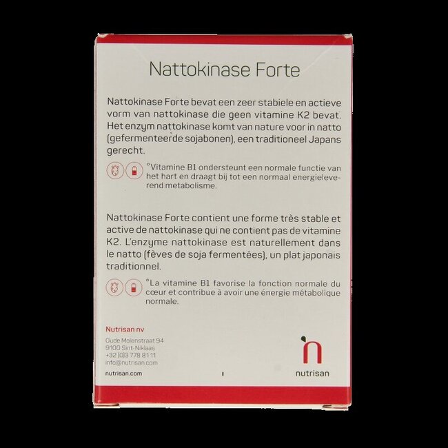 Nutrisan Nattokinase forte 60 Capsules