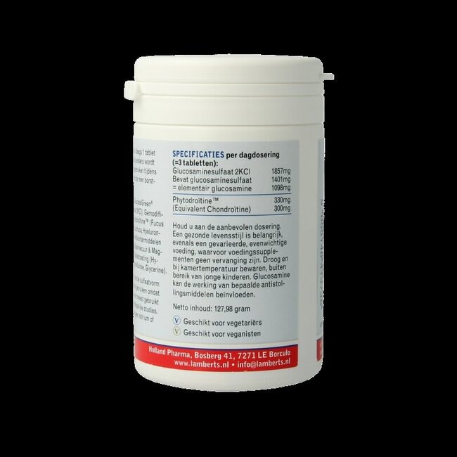 Lamberts Glucosamine & complexe de phytodroïtine 120 Comprimés