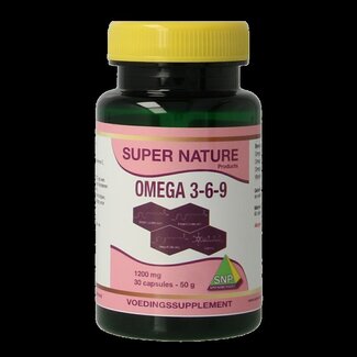 SNP SNP Omega 3-6-9 1200mg 30 Capsules
