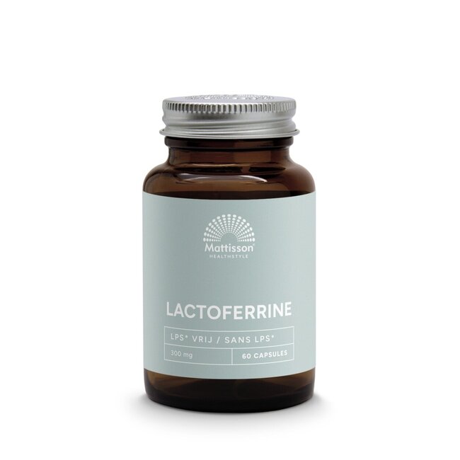 Mattisson Lactoferrine 95% 300mg 60 Vegetarische capsules
