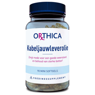 Orthica Orthica Kabeljauwlever olie 90 Softgels