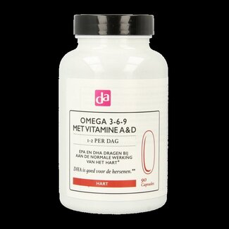 DA DA Omega 3 6 9 met vitamine A & D 90 Capsules