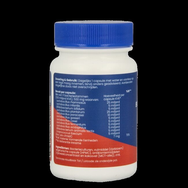 OrthoVitaal Bioflora kuur 100 miljard 14 Vegetarische capsules