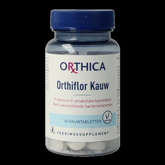 Orthica Orthica Orthiflor kauw 60 Kauwtabletten