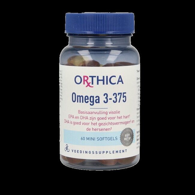 Orthica Omega 3 375 60 Softgels