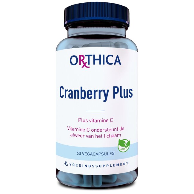 Orthica Cranberry plus 60 Vegetarische capsules