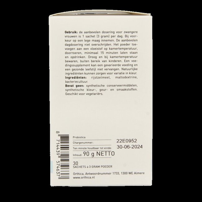 Orthica Orthiflor zwanger  30 Sachets