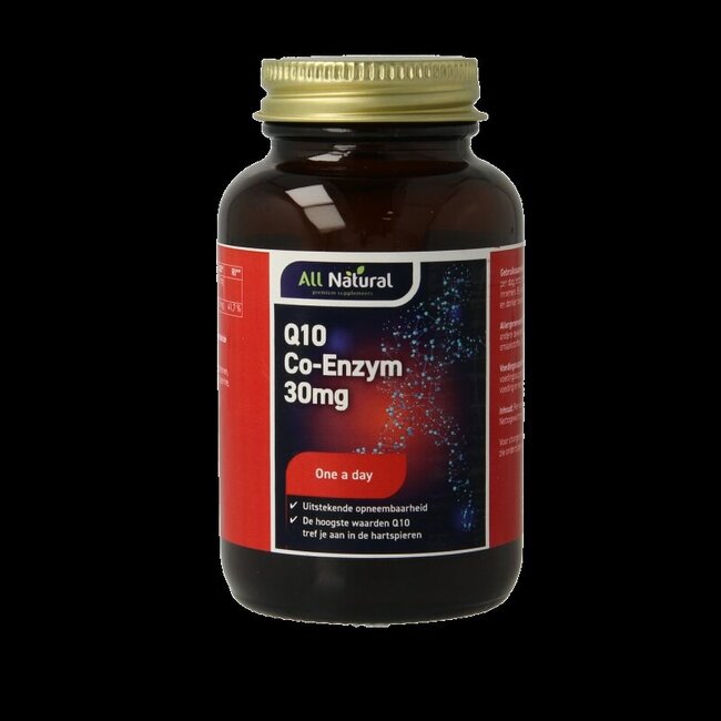 All Natural Q10 co enzym 30mg 60 Capsules