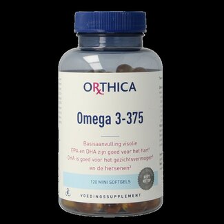 Orthica Orthica Omega 3 375 120 capsules molles