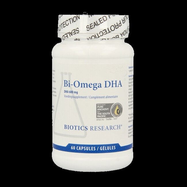 Biotics Bi-Omega DHA 60 Softgels