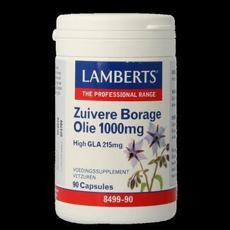 Lamberts Lamberts Borageolie starflower 1000mg 90 Vegetarische capsules
