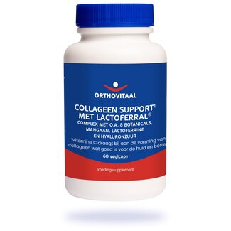 OrthoVitaal OrthoVitaal Collageen support lactoferral 60 Vegetarische capsules