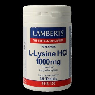 Lamberts Lamberts L-Lysine 1000mg 120 Tabletten