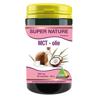 SNP SNP MCT olie 1200 mg 60 Capsules