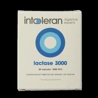 Intoleran Intoleran Lactase 3000 50 Capsules