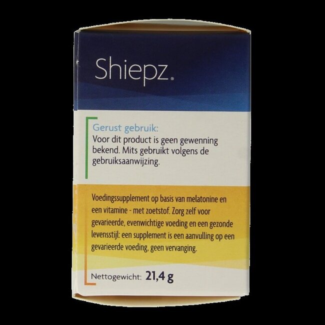 Shiepz Melatonine time release 500 Tabletten