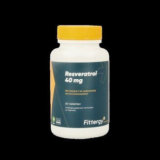 Fittergy Fittergy Resveratrol 40mg 60 Tabletten