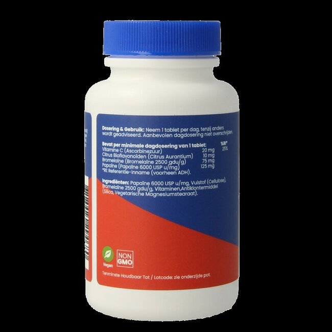 OrthoVitaal Enzymes Digestives 60 Comprimés