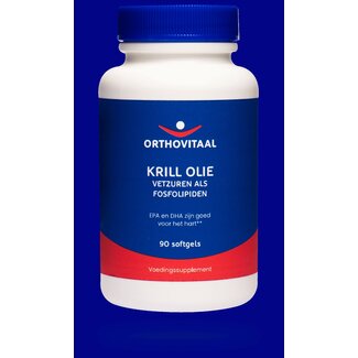 OrthoVitaal Krill olie 500mg 90 Softgels