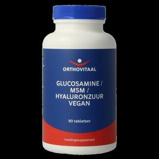 OrthoVitaal OrthoVitaal Glucosamine / MSM / Acide Hyaluronique vegan 90 Comprimés