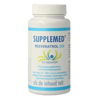 Supplemed Supplemed Resveratrol 200 60 Tabletten