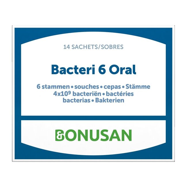 Bonusan Bacteri 6 oral 14 Sachets