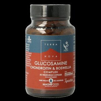 Terranova Terranova Glucosamine chondroitin & boswellia complex 50 Vegetarische capsules