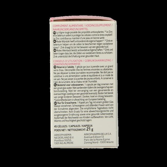 Arkocaps Resveratrol 45 Capsules