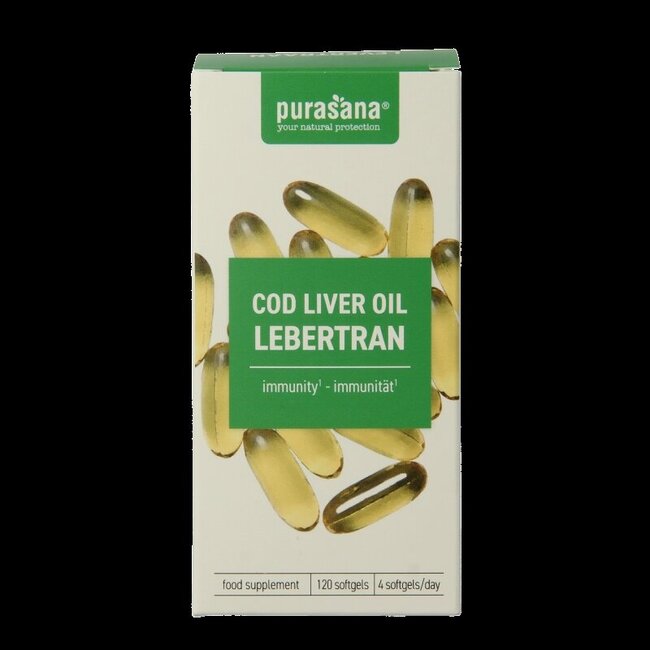 Purasana Levertraan 120 Softgels