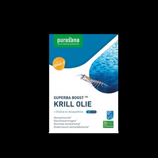 Purasana Purasana Krill olie 60 Capsules