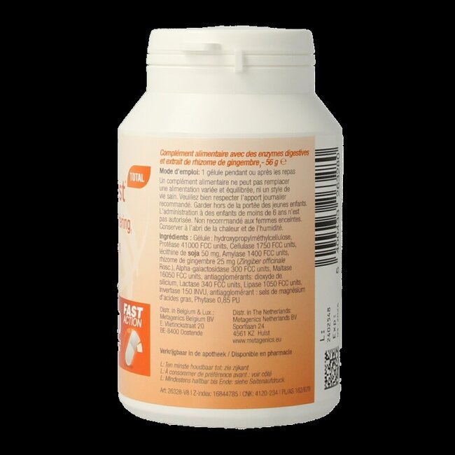 Metagenics Metadigest total 120 gélules