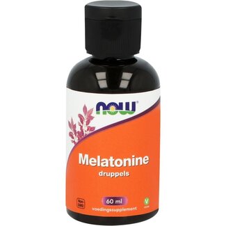 NOW NOW Melatonine 149mcg druppels 60 Milliliter