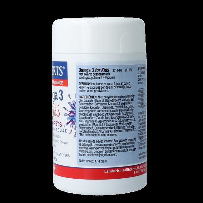 Lamberts Omega 3 for kids 60 Capsules