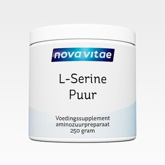 Nova Vitae Nova Vitae L-Serine puur 250 Gram