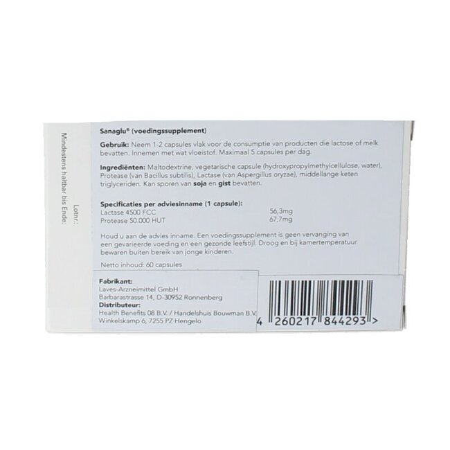 Laves Sanalact pro 60 Capsules