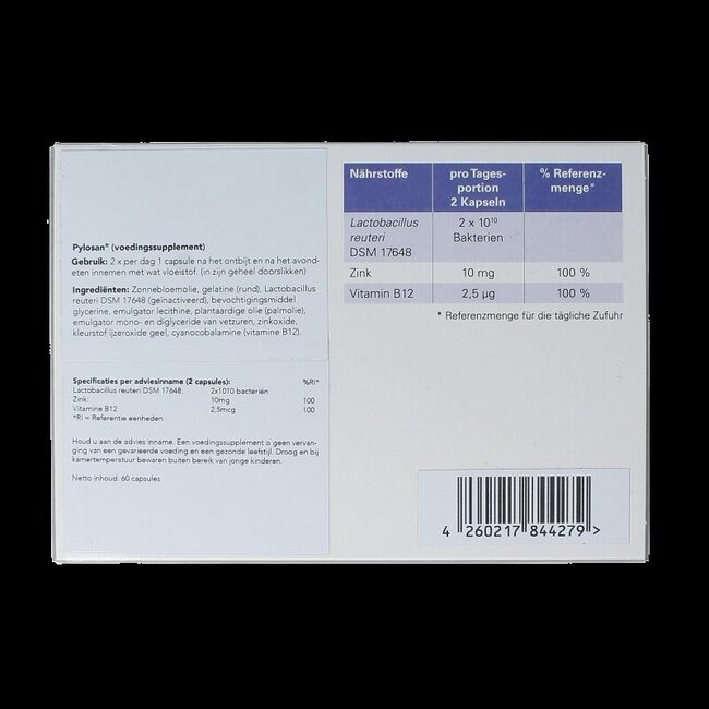 Laves Pylosan 60 gélules