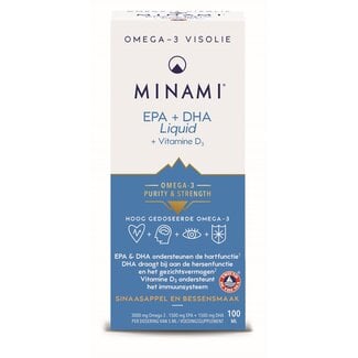 Minami Minami EPA + DHA Liquid vitamine D3 100 Milliliter