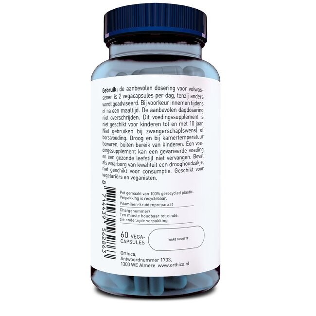 Orthica NAC 400 complex 60 Vegetarische capsules