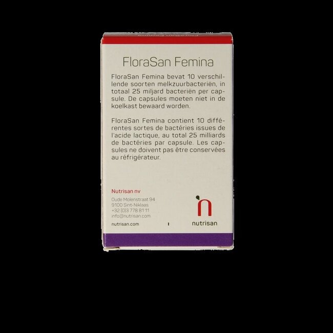 Nutrisan Florasan femina 30 Capsules