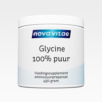 Nova Vitae Nova Vitae Glycine 100% puur 450 Gram